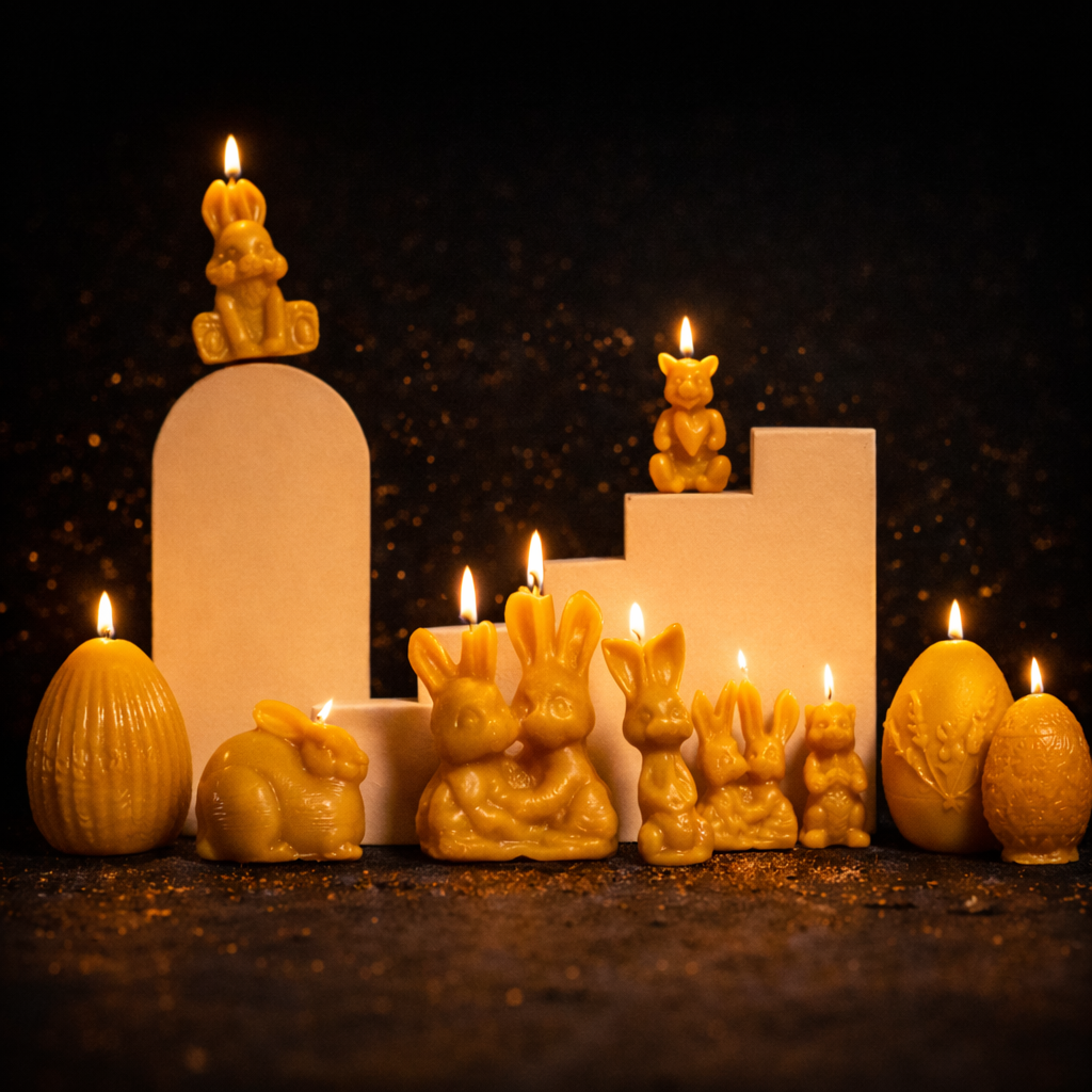 Lumânări din Ceară de Albine Naturale | Apivest