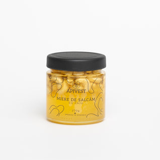 Miere de Salcâm cu Caju Apivest MIEREplus 270g – Miere Naturală cu Caju