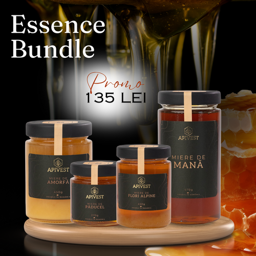 Essence Bundle – Pachet Premium de Mieri Rare Apivest