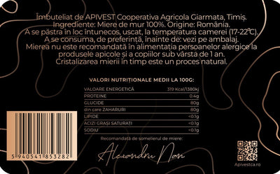 Miere de Mur Apivest 450g
