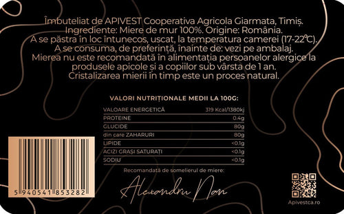 Miere de Mur Apivest 450g