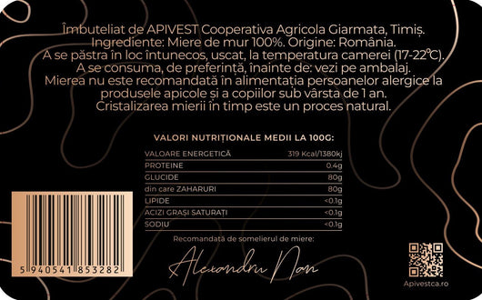Miere de Mur Apivest 450g