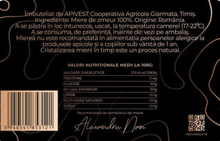 Miere de Zmeur Apivest 270g