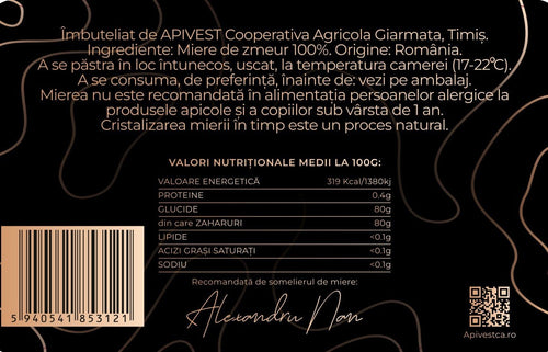 Miere de Zmeur Apivest 270g